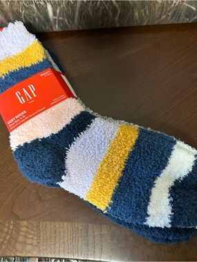 GAP Cozy Striped Fuzzy Socks - 3 Pair
